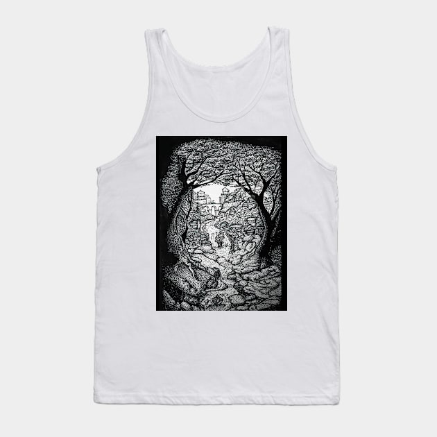 Ancien city Tank Top by Enami